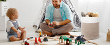 Lade das Bild in den Galerie-Viewer, Waschekorb aus Baumwolle mit Griffen, Aufbewahrungskorb Geflochten, Laundry Baskets, Korb Aufbewahrung für decken, spielzeug, kuscheltier,Kleidung (Braun-H40)