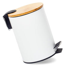 Lade das Bild in den Galerie-Viewer, 3L Badezimmer Mülleimer mit deckel, Mülleimer Bad mit Absenkautomatik (Soft Close)