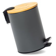 Lade das Bild in den Galerie-Viewer, 3L Badezimmer Mülleimer mit deckel, Mülleimer Bad mit Absenkautomatik (Soft Close)