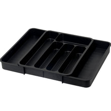 Lade das Bild in den Galerie-Viewer, Besteckhalter für Schubladen,(28-47,5CM) Verstellbarer Besteckeinsatz, Schubladen organizer küche
