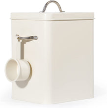 Lade das Bild in den Galerie-Viewer, Waschmittel Aufbewahrung 6.5L, Metall Waschpulver Box, Aufbewahrungsbox für Hundefutter, Katzenfutter, Kaffeebohnen
